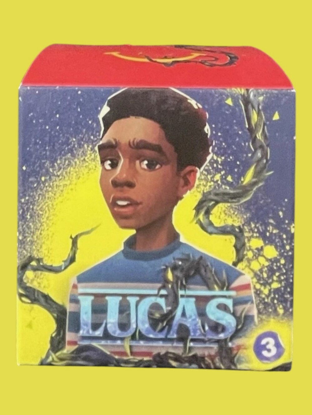 McDonald’s Stranger Things Tales from 85 Happy Meal Toy #3 Lucas – New in Box